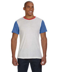 Alternative Men's Colorblock Crew 19350  ECO TRUE ROYAL 