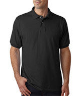 054X Hanes Adult ComfortBlend&reg; EcoSmart&reg; Jersey Polo Black