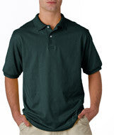 054X Hanes Adult ComfortBlend&reg; EcoSmart&reg; Jersey Polo Deep Forest