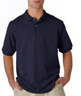 054X Hanes Adult ComfortBlend&reg; EcoSmart&reg; Jersey Polo Navy