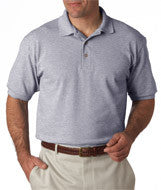 055X Hanes Adult ComfortSoft&reg; Piqué Polo Light Steel (90/10)