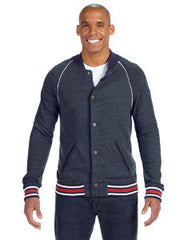 Alternative Men's Baseball Jacket 09589EC  ECO TRUE NAVY 