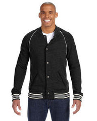 Alternative Men's Baseball Jacket 09589EC  ECO TR VNTGE BLACK 