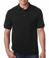 1000 Bayside Adult Piqué Polo Black