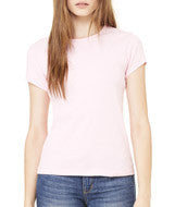 1001 Bella + Canvas Ladies' Baby Rib Short-Sleeve Tee Pink