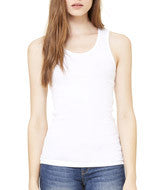 1080 Bella + Canvas Ladies' Baby Rib Tank White