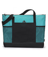 1100 Gemline Select Zippered Tote Turquoise