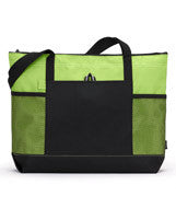 1100 Gemline Select Zippered Tote Apple Green