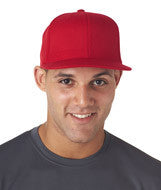 110F Yupoong 110 Wool Blend Cap Red