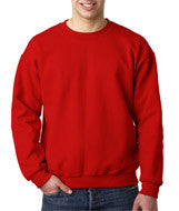 12000 Gildan DryBlend&reg; Adult Crew Neck Sweatshirt Red