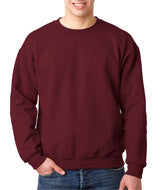 12000 Gildan DryBlend&reg; Adult Crew Neck Sweatshirt Maroon