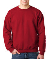 12000 Gildan DryBlend&reg; Adult Crew Neck Sweatshirt Cardinal