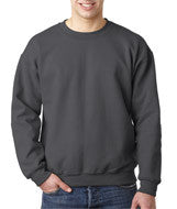 12000 Gildan DryBlend&reg; Adult Crew Neck Sweatshirt Charcoal