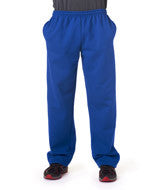 12300 Gildan DryBlend&reg; Adult Open-Bottom Sweatpants with Pockets Royal