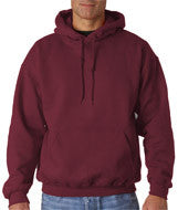 12500 Gildan DryBlend&reg; Adult Hooded Sweatshirt Maroon