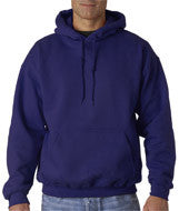 12500 Gildan DryBlend&reg; Adult Hooded Sweatshirt Purple