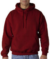 12500 Gildan DryBlend&reg; Adult Hooded Sweatshirt Cardinal