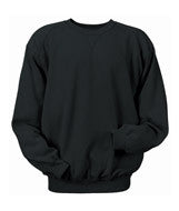 1253 Badger Adult Blend Crewneck Sweatshirt Black