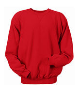 1253 Badger Adult Blend Crewneck Sweatshirt Red