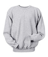 1253 Badger Adult Blend Crewneck Sweatshirt Ash (60/40)