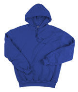 1254 Badger Adult Hooded Fleece Royal