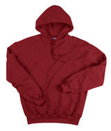 1254 Badger Adult Hooded Fleece Cardinal