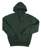 1254 Badger Adult Hooded Fleece Forest Green