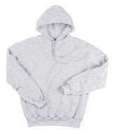 1254 Badger Adult Hooded Fleece Ash (60/40)