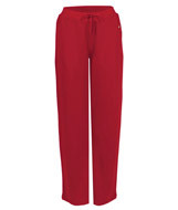 1270 Badger Ladies' Pocketed Fleece Pant Red