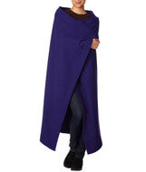 12900 Gildan DryBlend&reg; Fleece Stadium Blanket Purple