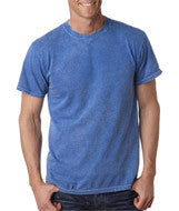 1300 Tie-Dye Adult Mineral-Wash Tee Royal