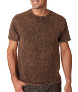 1300 Tie-Dye Adult Mineral-Wash Tee Brown