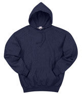 1354 Badger Heavyweight Hooded Sweatshirt Navy