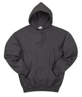 1354 Badger Heavyweight Hooded Sweatshirt Charcoal (60/40)