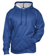 1450 Badger Adult Pro Heather Fleece Hooded Sweatshirt Royal