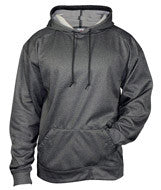 1450 Badger Adult Pro Heather Fleece Hooded Sweatshirt Carbon