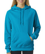 1460 Badger Ladies' Performance Fleece Hood Electric Blue