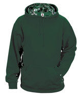 1464 Badger Digital Color Block Performance Hoodie Forest/ Forest Digital