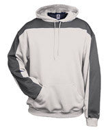 1466 Badger Defender Polyester Hoodie White/ Graphite