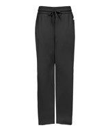 1470 Badger Ladies' Performance Fleece Pant with Side Pockets Black