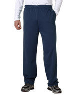 1478 Badger Adult Performance Open-Bottom Fleece Pants Navy