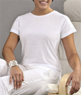 1510 SubliVie Ladies Polyester T-Shirt White