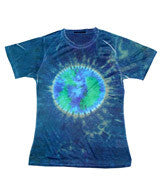 1555 Tie-Dye Ladies' Sublimation-Dyed Tee Blue Moon 697