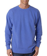 1566 Chouinard Adult Crew-Neck Blended Sweatshirt Flo Blue Pgmdye
