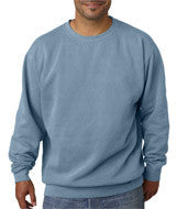 1566 Chouinard Adult Garment-Dyed Crew Neck Sweatshirt Ice Blue PgmDye