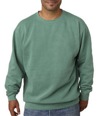 1566 Chouinard Adult Crew-Neck Blended Sweatshirt Light Green Pgmdye