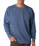 1566 Chouinard Adult Garment-Dyed Crew Neck Sweatshirt Blue Jean PgmDye