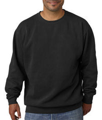 1566 Chouinard Adult Crew-Neck Blended Sweatshirt Black Dirdye