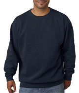 1566 Chouinard Adult Garment-Dyed Crew Neck Sweatshirt Midnight DirDye