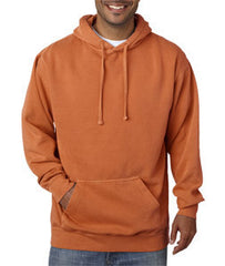 1567 Chouinard Adult Hooded Blended Sweatshirt Yam Pgmdye